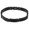 Bracelet Jourdan Homme Rio Acier Noir
