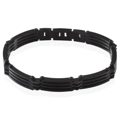 Bracelet Jourdan Homme Rio Acier Noir