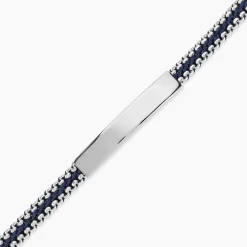 Bracelet Jourdan Joscelin Acier Argenté