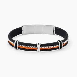 Bracelet Jourdan Leon Caoutchouc Multicolore