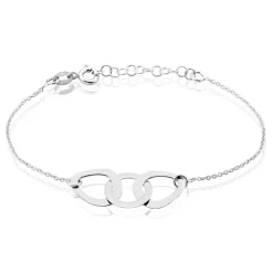 Bracelet Joy Argent Blanc