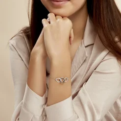 Bracelet Joy Argent Blanc