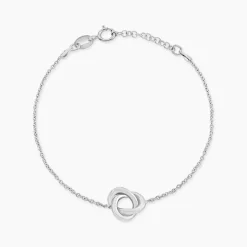 Bracelet Kaelya Argent Blanc