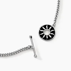 Bracelet Keenan Argent Blanc