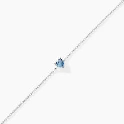 Bracelet Kelvyn Argent Blanc Oxyde De Zirconium