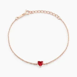 Bracelet Kelvyn Argent Rose Oxyde