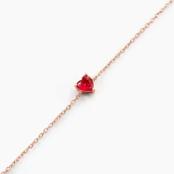 Bracelet Kelvyn Argent Rose Oxyde