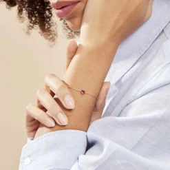 Bracelet Kelvyn Argent Rose Oxyde
