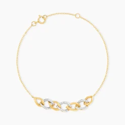 Bracelet Khatijah Or Jaune Diamant