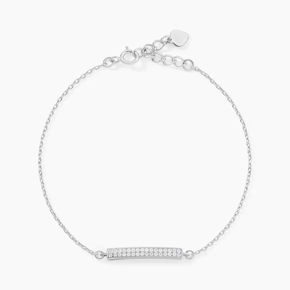 Bracelet Kiara Argent Blanc Oxyde De Zirconium