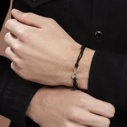 Bracelet Kwesi Argent Blanc