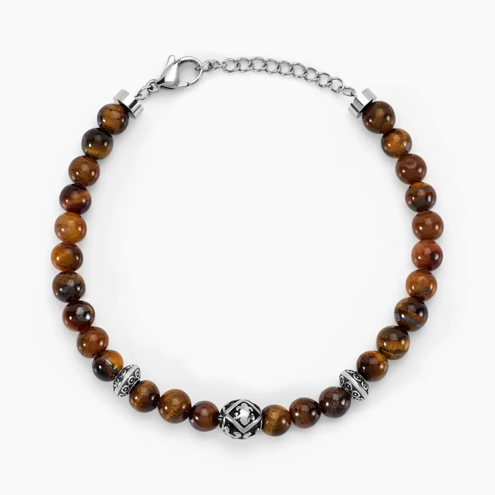 Bracelet Labhras Acier Blanc