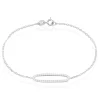 Bracelet Laïde Argent Blanc Oxyde De Zirconium