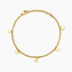 Bracelet Lady Chic Acier Jaune