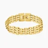 Bracelet Lady Code Acier Jaune