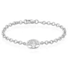 Bracelet Lao Argent Blanc