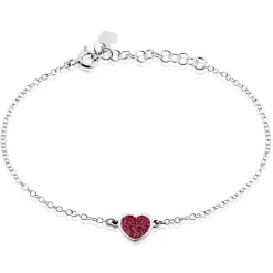 Bracelet Lara Argent Blanc