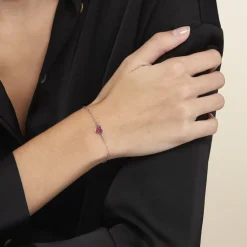 Bracelet Lara Argent Blanc