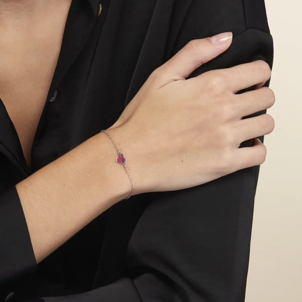 Bracelet Lara Argent Blanc