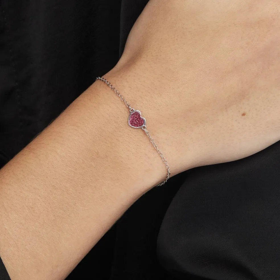 Bracelet Lara Argent Blanc