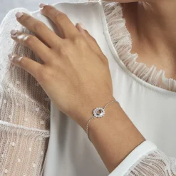 Bracelet Larry Argent Oxydes De Zirconium