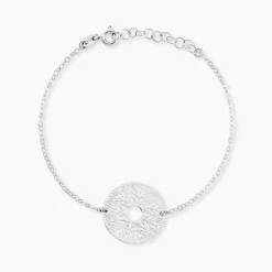 Bracelet Lauretta Argent Blanc