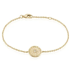 Bracelet Laurina Plaqué Or Jaune Oxyde De Zirconium