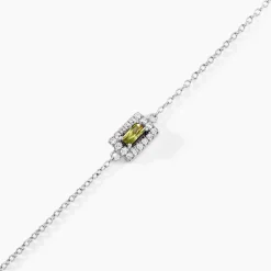 Bracelet Laurine Argent Blanc Oxyde De Zirconium