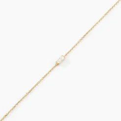 Bracelet Lawry Or Jaune Oxyde De Zirconium