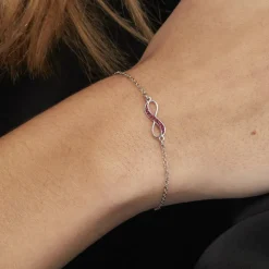 Bracelet Leevi Argent Blanc