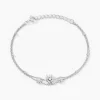 Bracelet Leila Argent Blanc Oxyde De Zirconium