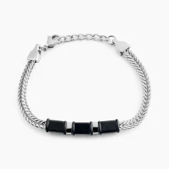 Bracelet Leonard Acier Bicolore