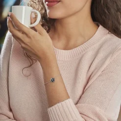 Bracelet Leonello Argent Oxydes De Zirconium