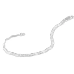 Bracelet Leonte Argent Blanc