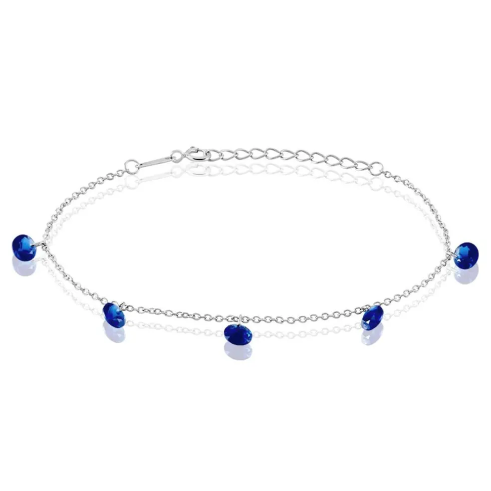 Bracelet Lidiwine Argent Blanc Oxyde