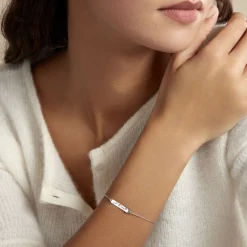 Bracelet Lorayne Argent Blanc