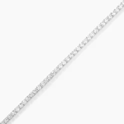 Bracelet Lou-anne Argent Blanc Oxydes De Zirconium