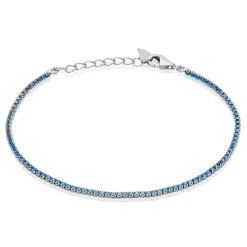 Bracelet Lou-anne Argent Blanc Oxyde De Zirconium