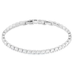 Bracelet Lou-anne Argent Blanc Oxyde De Zirconium Blanc