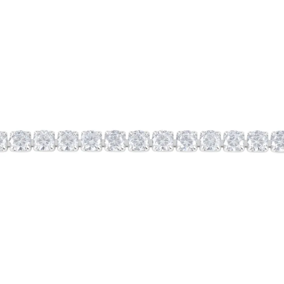 Bracelet Lou-anne Argent Blanc Oxyde De Zirconium Blanc