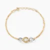 Bracelet Louisa Or Bicolore