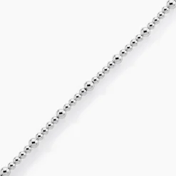 Bracelet Louisette Argent Blanc