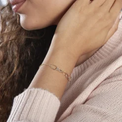 Bracelet Lucette Or Bicolore