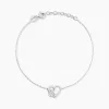 Bracelet Lucianna Argent Blanc Oxyde De Zirconium
