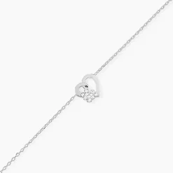 Bracelet Lucianna Argent Blanc Oxyde De Zirconium