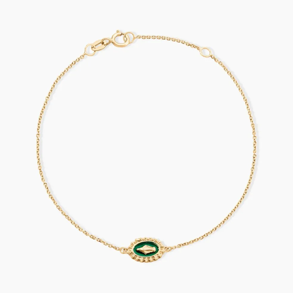 Bracelet Lueur Coloree Or Jaune