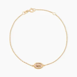 Bracelet Lueur Coloree Or Jaune