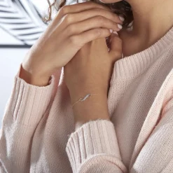 Bracelet Lyana Infini Diamante Or Jaune