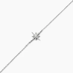 Bracelet Lysianne Argent Blanc Oxyde De Zirconium