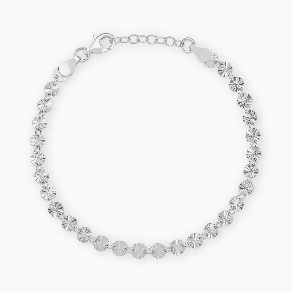 Bracelet Madisone Argent Blanc